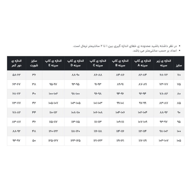 ست لباس زیر کاپ ابردار NBB