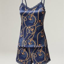 ست تاپ شورتک نخی کد CH1501 Cottonhill کوتون هیل