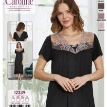 پیراهن بلند استین کوتاه کارولین کد 12339