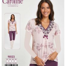 پیراهن و شلوارک کد 98123 caroline کارولین