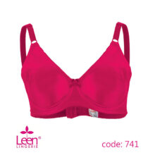 سوتین فنردار پرسی پرلون Leen لین کد 741 سرخابی